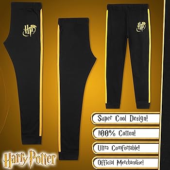 Harry Potter Hufflepuff Lounge Set Lサイズ Harry Potter Hufflepuff Long Pyjamas Set, Adults, XS-5XL